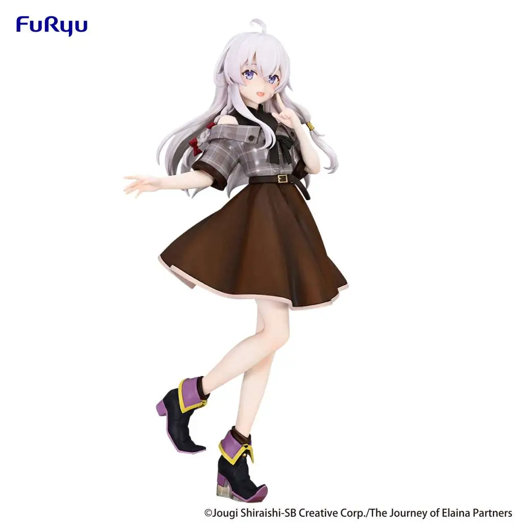 Figurine wondering witch elaina brown outfit trio try it fig